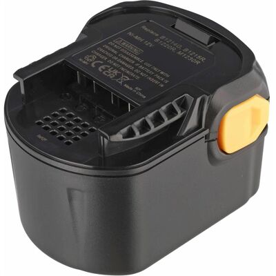 AccuCell, Werkzeugakku + Ladegerät, AEG B1214G, B1215R, B1220R, M1230R (12 V) AccuCell, Werkzeugakku + Ladegerät, AEG B1214G, B1215R, B1220R, M1230R (12 V)