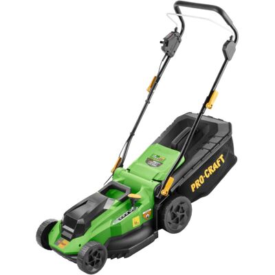 Procraft, Rasenmäher, PLM21bb Akku Rasenmäher 40 V ( 2x 20 V ) 380 mm Brushless + 2x Akku 4,0 Ah - ohne Ladegerät (Akkubetrieb) Procraft, Rasenmäher, PLM21bb Akku Rasenmäher 40 V ( 2x 20 V ) 380 mm Brushless + 2x Akku 4,0 Ah - ohne Ladegerät (Akkubetrieb)