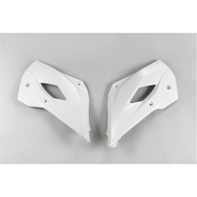 UFO, Motorrad Zubehör, UFO-Kühlerschutzgitter für Husqvarna TC 85 '14-17, Weiss UFO, Motorrad Zubehör, UFO-Kühlerschutzgitter für Husqvarna TC 85 '14-17, Weiss