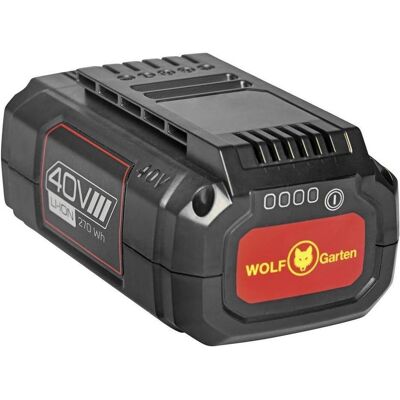 Wolf-Garten, Werkzeugakku + Ladegerät, wolf akku lycos 40/750 a 7.5ah 270wh (40 V) Wolf-Garten, Werkzeugakku + Ladegerät, wolf akku lycos 40/750 a 7.5ah 270wh (40 V)