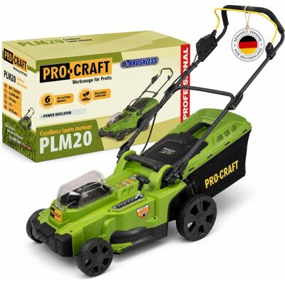 Procraft, Rasenmäher, PLM20bb Akku Rasenmäher 40 V ( 2x 20 V ) 370 mm Brushless Solo - ohne Akku, ohne Ladegerät (Akkubetrieb) Procraft, Rasenmäher, PLM20bb Akku Rasenmäher 40 V ( 2x 20 V ) 370 mm Brushless Solo - ohne Akku, ohne Ladegerät (Akkubetrieb)