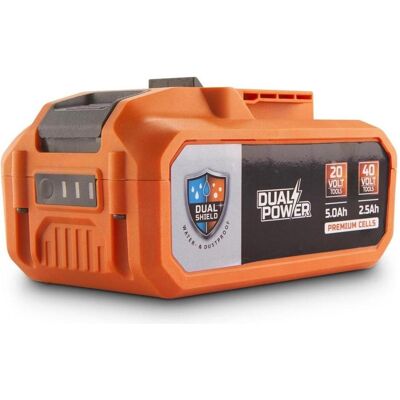 Powerplus, Werkzeugakku + Ladegerät, Batteria a Doppia Alimentazione (20 V) Powerplus, Werkzeugakku + Ladegerät, Batteria a Doppia Alimentazione (20 V)