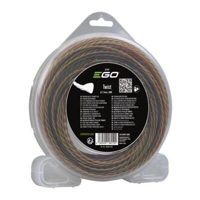 EGO, Zubehör Gartenmaschinen, AL2760T 60 m, 2,7 mm gedrehter LOW NOISE Faden (rot/grün) (Rasentrimmer) EGO, Zubehör Gartenmaschinen, AL2760T 60 m, 2,7 mm gedrehter LOW NOISE Faden (rot/grün) (Rasentrimmer)