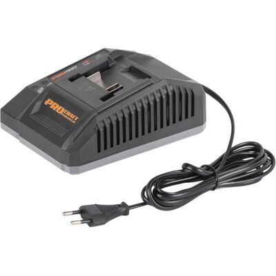 Procraft, Werkzeugakku + Ladegerät, C20/4 Ladegerät 20 V 4 A Ladestrom für Li-Ion Akkus Procraft, Werkzeugakku + Ladegerät, C20/4 Ladegerät 20 V 4 A Ladestrom für Li-Ion Akkus