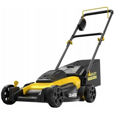 Stanley Rasenmäher, FatMax akku-plaeneklipper 18V 51cm u/batteri & lader (Akkubetrieb) Stanley Rasenmäher, FatMax akku-plaeneklipper 18V 51cm u/batteri & lader (Akkubetrieb)