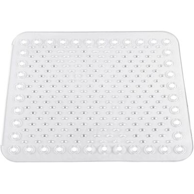 6x Wenko Abtropfmatte, Abtropfgestell, Transparent 6x Wenko Abtropfmatte, Abtropfgestell, Transparent