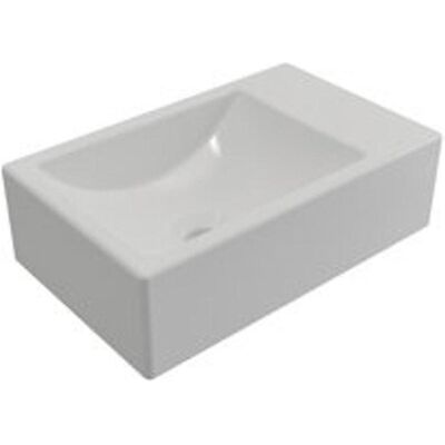 Plieger, Waschbecken, Houston Fontein links ohne Wasserhahn 37x23cm Matt White (0271092) (230 mm, 370 mm) Plieger, Waschbecken, Houston Fontein links ohne Wasserhahn 37x23cm Matt White (0271092) (230 mm, 370 mm)