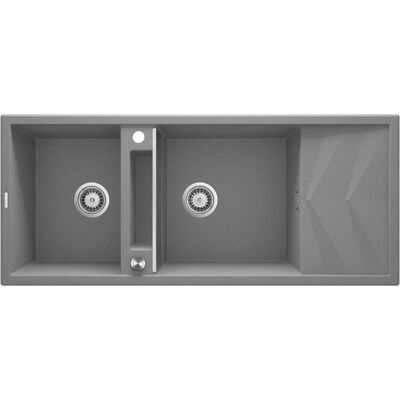 Deante Modell ZRM_S213 - Doppelbecken Magnetischer Granitspüle Deante Modell ZRM_S213 - Doppelbecken Magnetischer Granitspüle