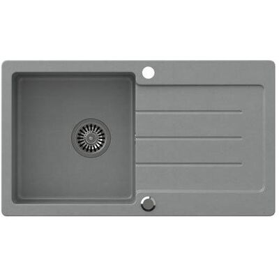 Steiner, Spülbecken, JOHNNY 111 Steingran gray granite sink, 1 bowl without Steiner, Spülbecken, JOHNNY 111 Steingran gray granite sink, 1 bowl without