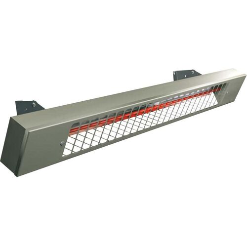 Etherma IR-Quarzstrahler, Heizstrahler, Silber
