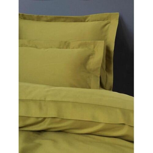 BigBuy, Bettwäsche, Bettbezug-Set Khaki 220 x 240 cm (Bettwäsche Set, 220 x 240 cm)