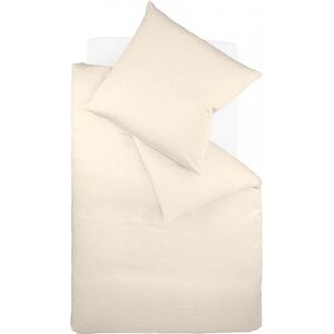 Fleuresse Satin Bettwäsche - 70x90/140x220cm - Creme Fleuresse Satin Bettwäsche - 70x90/140x220cm - Creme
