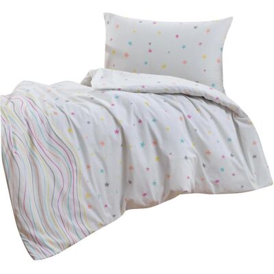 Traumschlaf, Kinderbettwäsche, Sterne (135 x 100 cm, 40 x 60 cm) Traumschlaf, Kinderbettwäsche, Sterne (135 x 100 cm, 40 x 60 cm)