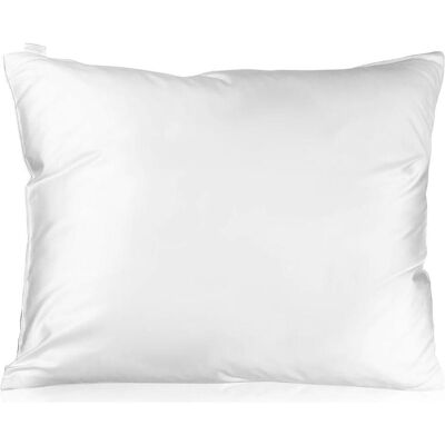 BrushArt Satin Kissenbezug - 50x60 cm - Weiß BrushArt Satin Kissenbezug - 50x60 cm - Weiß
