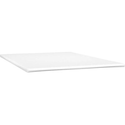 vidaXL Matratzenauflage 140x190x5 cm Weiß - Matratzenauflage vidaXL Matratzenauflage 140x190x5 cm Weiß - Matratzenauflage