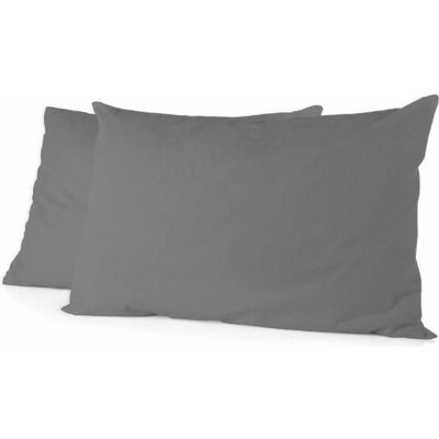 HOME LINGE PASSION - 50x70cm - Anthrazit Grau Kissenbezug-Set HOME LINGE PASSION - 50x70cm - Anthrazit Grau Kissenbezug-Set