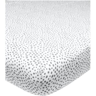 Meyco Fixleintuch Babybett Jersey Spannbettlaken 90x200 Cheetah grau - Spannbettlaken Meyco Fixleintuch Babybett Jersey Spannbettlaken 90x200 Cheetah grau - Spannbettlaken