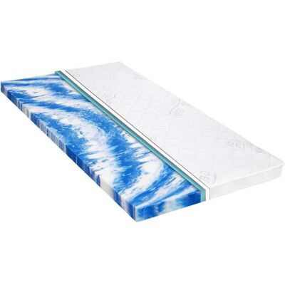 vidaXL Matratzenauflage 140 x 200 cm Gel-Schaum 7 cm - Matratzenauflage vidaXL Matratzenauflage 140 x 200 cm Gel-Schaum 7 cm - Matratzenauflage