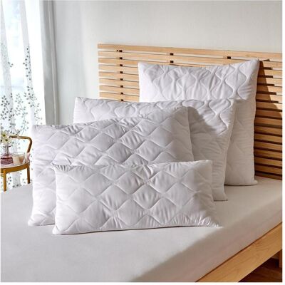 Traumschlaf, Kopfkissen, Basic Kissen, gesteppt (80 x 40 cm) Traumschlaf, Kopfkissen, Basic Kissen, gesteppt (80 x 40 cm)