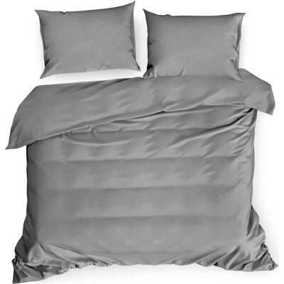 Eurofirany, Bettwäsche, DIVA LINE DINA High quality cotton satin single color bedding set, 220 X 200 cm, 2 pcs. 70 X 80 cm (Bettwäsche Set, 220 x 200 cm) Eurofirany, Bettwäsche, DIVA LINE DINA High quality cotton satin single color bedding set, 220 X 200 cm, 2 pcs. 70 X 80 cm (Bettwäsche Set, 220 x 200 cm)