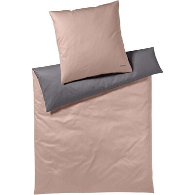 JOOP! Satin Bettwäsche - Mikromuster Rose/Grau - Bettwäsche JOOP! Satin Bettwäsche - Mikromuster Rose/Grau - Bettwäsche