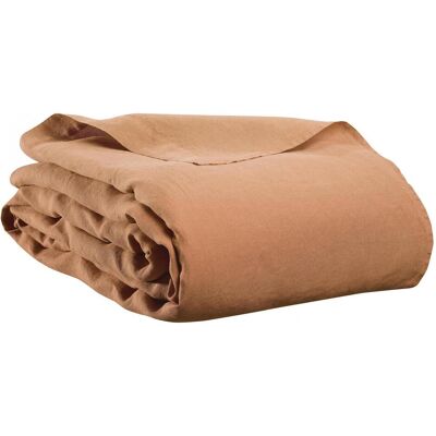 Vivaraise - Kala - Zimt - 240x300 cm - Flat sheet Vivaraise - Kala - Zimt - 240x300 cm - Flat sheet
