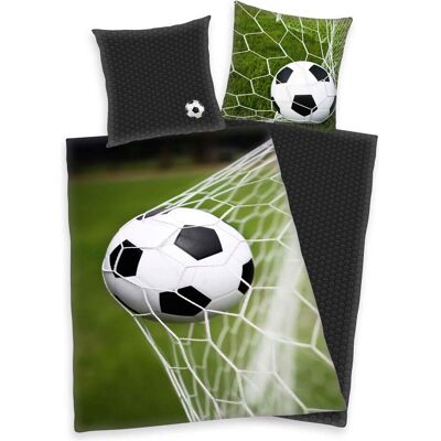 Herding, Kinderbettwäsche, Wendebettwäsche "Fussball" (135 x 200 cm, 80 x 80 cm) Herding, Kinderbettwäsche, Wendebettwäsche "Fussball" (135 x 200 cm, 80 x 80 cm)