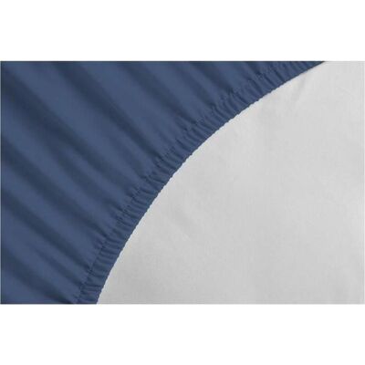 Lovely Home Navy Blue Spannbettlaken - 90x190 - Baumwolle Lovely Home Navy Blue Spannbettlaken - 90x190 - Baumwolle