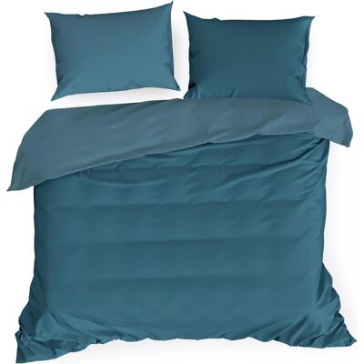 Eurofirany Türkis Satin Nova3 Bettwäsche-Set - Bettwäsche Eurofirany Türkis Satin Nova3 Bettwäsche-Set - Bettwäsche