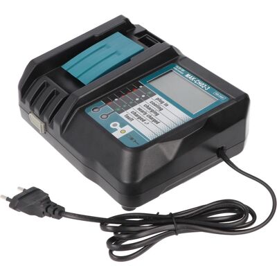 Makita - 14,4V/18V Li-ion Ladegerät - LED-Anzeige - USB Makita - 14,4V/18V Li-ion Ladegerät - LED-Anzeige - USB