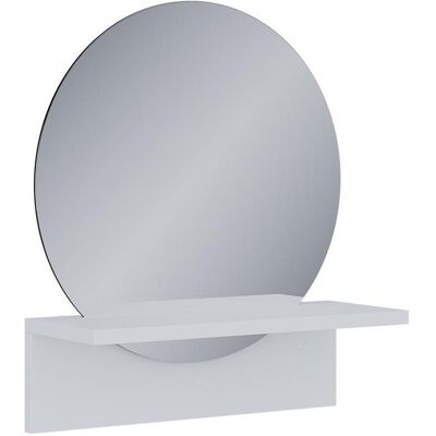 Vicco, Spiegel, Badezimmerspiegel Elyra, Weiss, 40 x 47.5 cm mit Ablage (40 x 47.50 cm) Vicco, Spiegel, Badezimmerspiegel Elyra, Weiss, 40 x 47.5 cm mit Ablage (40 x 47.50 cm)