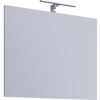 VCM Silber Badezimmerspiegel mit Beleuchtung - 40x60cm VCM Silber Badezimmerspiegel mit Beleuchtung - 40x60cm