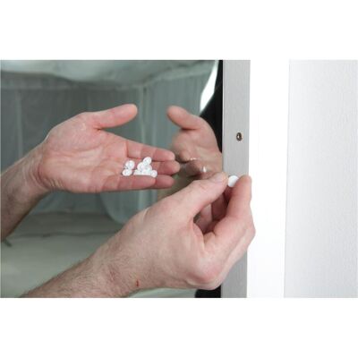 Sport-Thieme, Spiegel, Montagezubehör für Sicherheitsspiegel Kristall (4 x 3 cm) Sport-Thieme, Spiegel, Montagezubehör für Sicherheitsspiegel Kristall (4 x 3 cm)