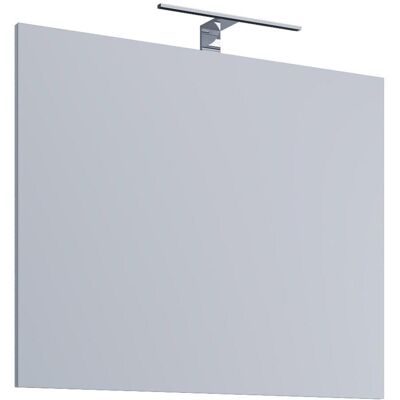 VCM Silber Badspiegel mit Beleuchtung - 80x62 cm VCM Silber Badspiegel mit Beleuchtung - 80x62 cm