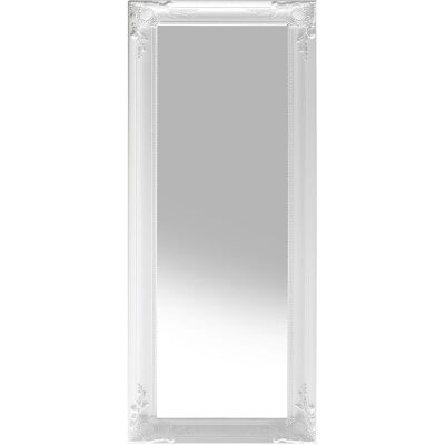Beliani Wandspiegel VARS 51x141cm Weiß - Wandspiegel Beliani Wandspiegel VARS 51x141cm Weiß - Wandspiegel