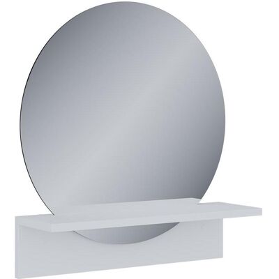 Vicco, Spiegel, Badezimmerspiegel Elyra, Weiss, 50 x 54.5 cm mit Ablage (50 x 54.50 cm) Vicco, Spiegel, Badezimmerspiegel Elyra, Weiss, 50 x 54.5 cm mit Ablage (50 x 54.50 cm)