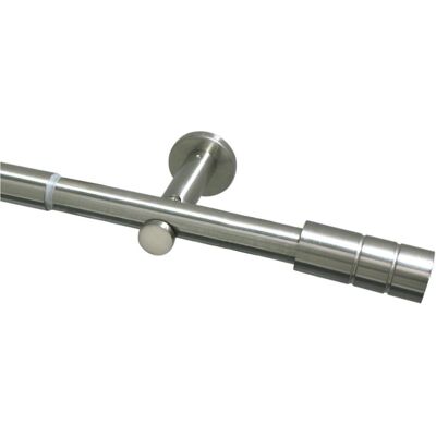 Gardinenstange GARDINIA Set Metall 22/25 mm - Verstellbar 190-360cm - 1-Lauf Gardinenstange GARDINIA Set Metall 22/25 mm - Verstellbar 190-360cm - 1-Lauf