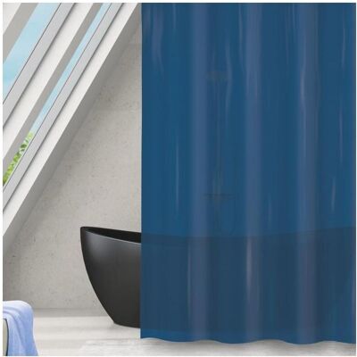 Steinbach, Duschvorhang, Duschvorhang Peva Romana Marineblau 180x180cm (180 x 180 cm) Steinbach, Duschvorhang, Duschvorhang Peva Romana Marineblau 180x180cm (180 x 180 cm)