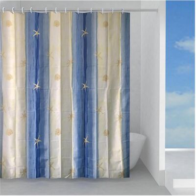 Gedy, Duschvorhang, SH CRT 240X200 OLTREMARE (240 x 200 cm) Gedy, Duschvorhang, SH CRT 240X200 OLTREMARE (240 x 200 cm)