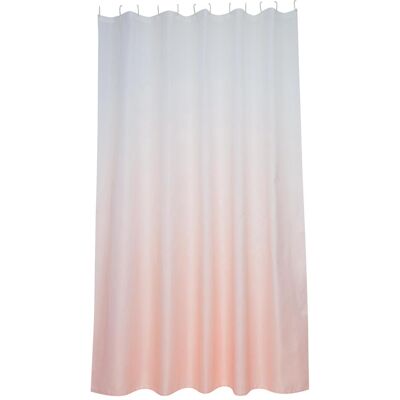 MSV Polyester Duschvorhang - 180x200 cm - Rose - Duschvorhang MSV Polyester Duschvorhang - 180x200 cm - Rose - Duschvorhang