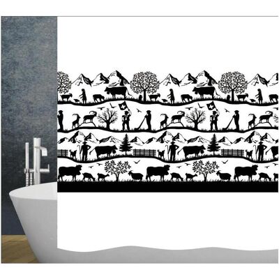 Diaqua, Duschvorhang, Swiss Dream (120 x 200 cm) Diaqua, Duschvorhang, Swiss Dream (120 x 200 cm)