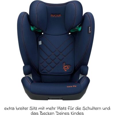 Avova, Kindersitz, Sora-Fix ab 100 cm - 150 cm / 4-12 Jahre (Kindersitz) Avova, Kindersitz, Sora-Fix ab 100 cm - 150 cm / 4-12 Jahre (Kindersitz)