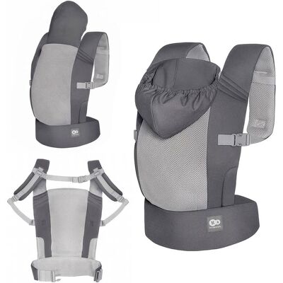 KinderKraft, Babytrage, CarryBee carrier grey KinderKraft, Babytrage, CarryBee carrier grey