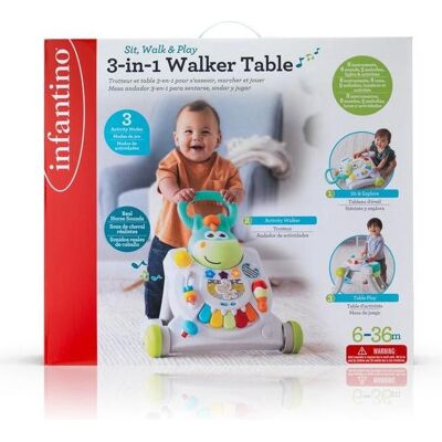 Infantino Verwandelbarer Gehtisch Infantino Verwandelbarer Gehtisch