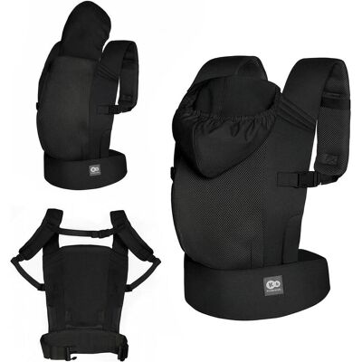 KinderKraft, Babytrage, CarryBee baby carrier black KinderKraft, Babytrage, CarryBee baby carrier black