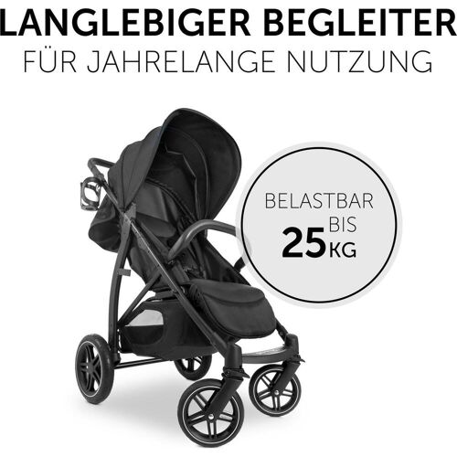 Hauck, Kinderwagen, Rapid 4D Black