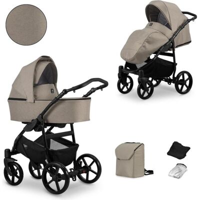 Kunert, Kinderwagen, Mata Black Mocca 2-in-1 Kombikinderwagen (0 Monate - 4 Jahre) Kunert, Kinderwagen, Mata Black Mocca 2-in-1 Kombikinderwagen (0 Monate - 4 Jahre)