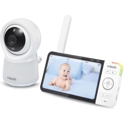 VTech Babyphone mit Kamera - Wi-Fi, 5-Zoll LCD, Nachtlicht - Babyphone VTech Babyphone mit Kamera - Wi-Fi, 5-Zoll LCD, Nachtlicht - Babyphone