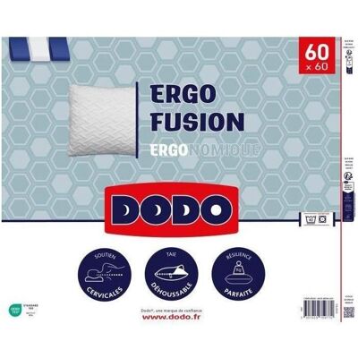 Dodo, Kinderkissen, Kissen ERGO FUSION Weiss 60 x 60 cm (60 x 60 cm) Dodo, Kinderkissen, Kissen ERGO FUSION Weiss 60 x 60 cm (60 x 60 cm)