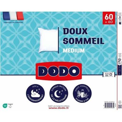 Dodo, Kinderkissen, Kissen DOUX SOMMEIL Weiss 60 x 60 cm (60 x 60 cm) Dodo, Kinderkissen, Kissen DOUX SOMMEIL Weiss 60 x 60 cm (60 x 60 cm)